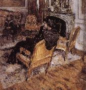 Edouard Vuillard Gold chair oil painting on canvas